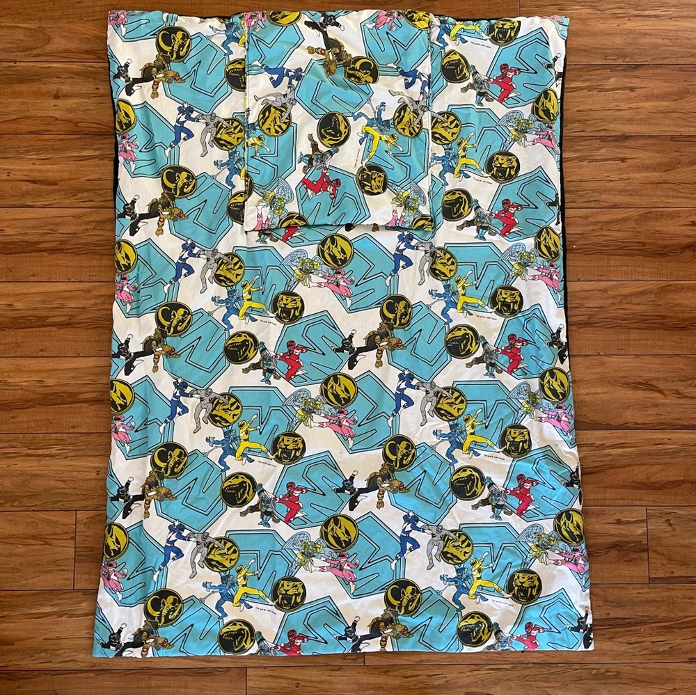 Power Rangers Bedding Set - Blue and Yellow